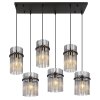 Lámparas Globo Lighting Gorley Lámparas suspendidas Negro, 6 luces