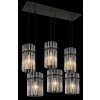 Lámparas Globo Lighting Gorley Lámparas suspendidas Negro, 6 luces