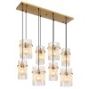 Lámparas Globo Lighting Gorley Lámparas suspendidas dorado, 8 luces