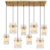 Lámparas Globo Lighting Gorley Lámparas suspendidas dorado, 8 luces