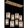 Lámparas Globo Lighting Gorley Lámparas suspendidas dorado, 8 luces