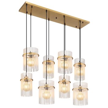 Lámparas Globo Lighting Gorley Lámparas suspendidas dorado, 8 luces