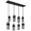 Lámparas Globo Lighting Scarfina Lámparas suspendidas Negro, 8 luces