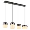 Lámparas Globo Lighting Cristallica Lámparas suspendidas LED Antracita, 1 luz