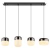 Lámparas Globo Lighting Cristallica Lámparas suspendidas LED Antracita, 1 luz