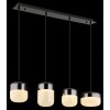 Lámparas Globo Lighting Cristallica Lámparas suspendidas LED Antracita, 1 luz