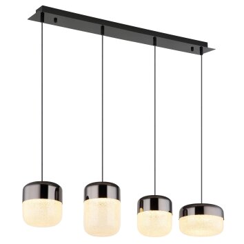 Lámparas Globo Lighting Cristallica Lámparas suspendidas LED Antracita, 1 luz