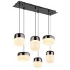 Lámparas Globo Lighting Cristallica Lámparas suspendidas LED Antracita, 1 luz