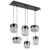 Lámparas Globo Lighting Cristallica Lámparas suspendidas LED Antracita, 1 luz