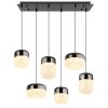 Lámparas Globo Lighting Cristallica Lámparas suspendidas LED Antracita, 1 luz