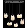 Lámparas Globo Lighting Cristallica Lámparas suspendidas LED Antracita, 1 luz