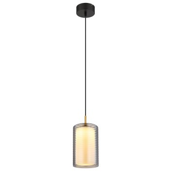 Lámparas Globo Lighting Lampigna Lámparas suspendidas LED Latón, Negro, 1 luz