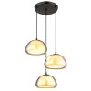 Lámparas Globo Lighting Jella Lámparas suspendidas Negro, 3 luces