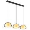 Lámparas Globo Lighting Jella Lámparas suspendidas Negro, 3 luces