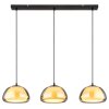 Lámparas Globo Lighting Jella Lámparas suspendidas Negro, 3 luces