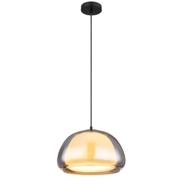 Lámparas Globo Lighting Jella Lámparas suspendidas Negro, 1 luz