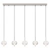 Lámparas Globo Lighting Aida Lámparas suspendidas LED Cromo, 1 luz