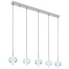 Lámparas Globo Lighting Aida Lámparas suspendidas LED Cromo, 1 luz