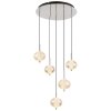 Lámparas Globo Lighting Aida Lámparas suspendidas LED Cromo, 1 luz