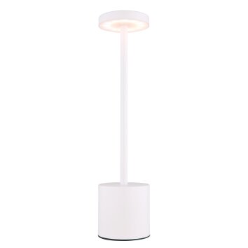 Lámparas Globo Lighting Polina Lámparas de mesa LED Blanca, 1 luz