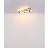 Lámparas Globo Lighting Jayden Plafones LED Madera oscura, Crudo, 1 luz