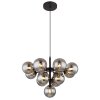 Lámparas Globo Lighting Grappy Lámparas suspendidas Negro, 13 luces