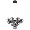 Lámparas Globo Lighting Grappy Lámparas suspendidas Negro, 13 luces