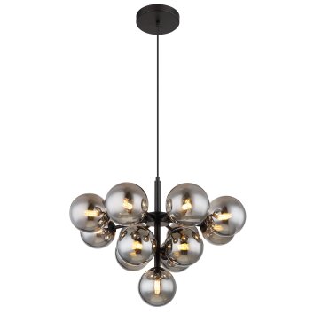 Lámparas Globo Lighting Grappy Lámparas suspendidas Negro, 13 luces