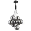 Lámparas Globo Lighting Ballgi Lámparas suspendidas Negro, 9 luces