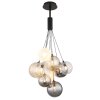 Lámparas Globo Lighting Ballgi Lámparas suspendidas Negro, 9 luces