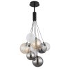 Lámparas Globo Lighting Ballgi Lámparas suspendidas Negro, 9 luces