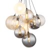 Lámparas Globo Lighting Ballgi Lámparas suspendidas Negro, 9 luces