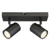 Lámparas Globo Lighting James Plafones, Spot techo, Apliques, Spot de pared Gris, 2 luces