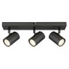 Lámparas Globo Lighting James Plafones, Spot techo, Apliques, Spot de pared Gris, 3 luces