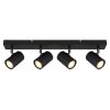 Lámparas Globo Lighting James Plafones, Spot techo, Apliques, Spot de pared Negro, 4 luces