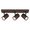 Lámparas Globo Lighting James Plafones, Spot techo, Apliques, Spot de pared Bronce, 3 luces