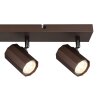 Lámparas Globo Lighting James Plafones, Spot techo, Apliques, Spot de pared Bronce, 4 luces