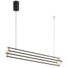 Lámparas Globo Lighting Kayson Lámparas suspendidas LED Negro, 1 luz