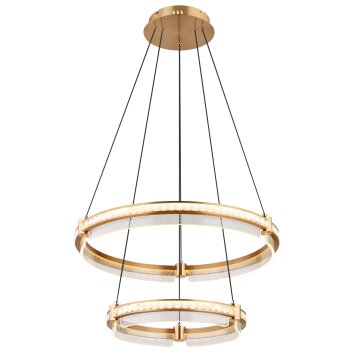 Lámparas Globo Lighting Blondie Lámparas suspendidas LED dorado, 1 luz, Mando a distancia