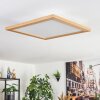 Tavlov Plafones, Panel LED Color madera, 1 luz