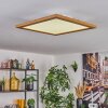 Tavlov Plafones, Panel LED Color madera, 1 luz