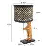 Lámparas Steinhauer Animaux Lámparas de mesa Negro, 1 luz