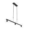 Lámparas Steinhauer Stang Lámparas colgantes Negro, 3 luces