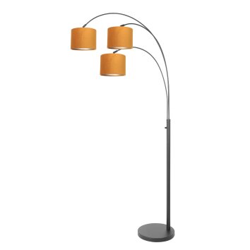 Lámparas Steinhauer Light Lámpara de pie Negro, 3 luces