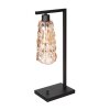 Lámparas Steinhauer Vidrio Lámparas de mesa Negro, 1 luz