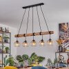 Koyoto Lámparas suspendidas, Luminarias esféricas, Lámparas colgantes Crudo, Negro, 5 luces