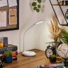 Sneslev Lámparas de escritorio, Lámparas de mesa LED Blanca, 1 luz, Cambia de color