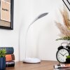 Sneslev Lámparas de escritorio, Lámparas de mesa LED Blanca, 1 luz, Cambia de color