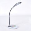 Sneslev Lámparas de escritorio, Lámparas de mesa LED Plata, 1 luz, Cambia de color