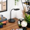 Buktrup Lámparas de escritorio, Lámparas de mesa LED Negro, 1 luz